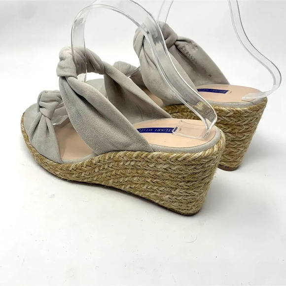 Stuart Weitzman Sarina Espadrille Wedge‎ Sandals - Picture 8 of 12
